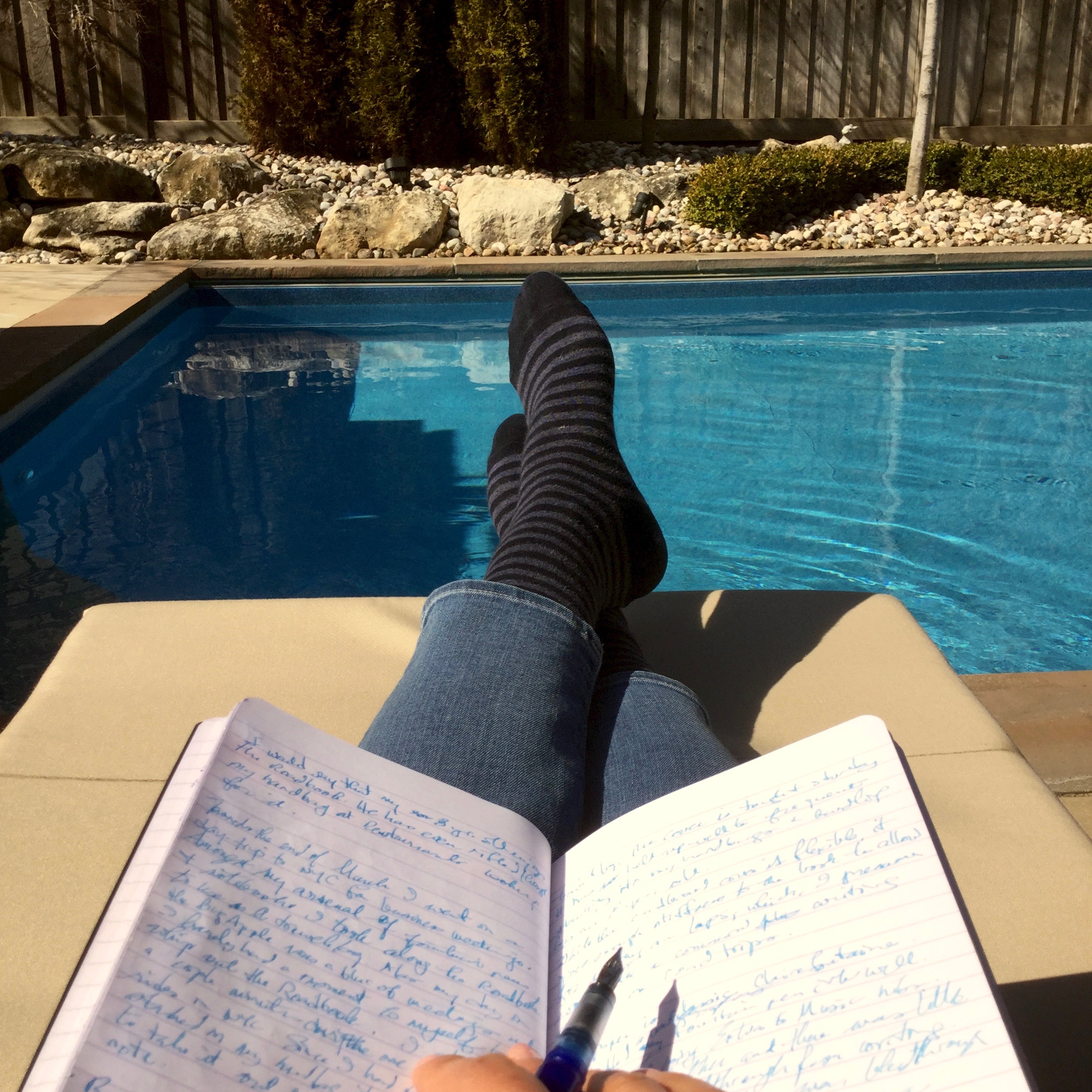 Roadbook reviewing is serious work...