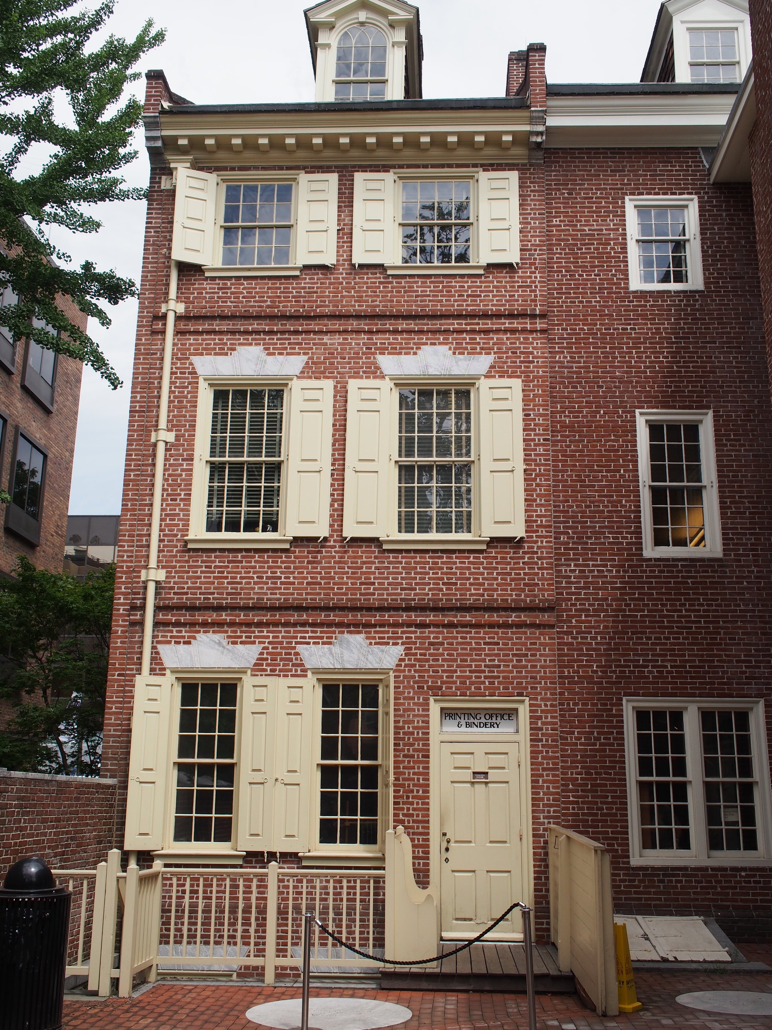 Exterior of the Printing Office