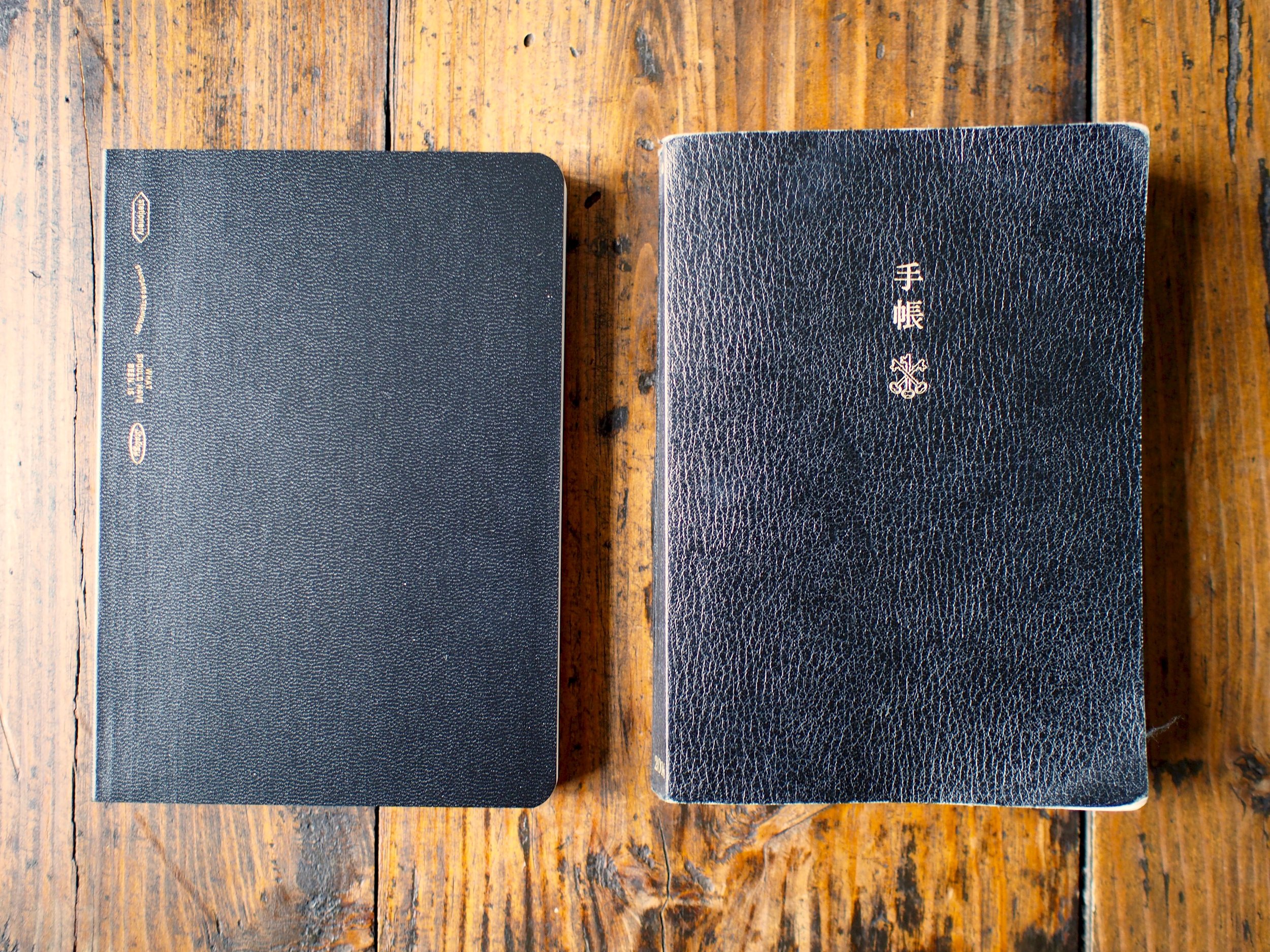 Stalogy 365 (l); Hobonichi Techo (r)