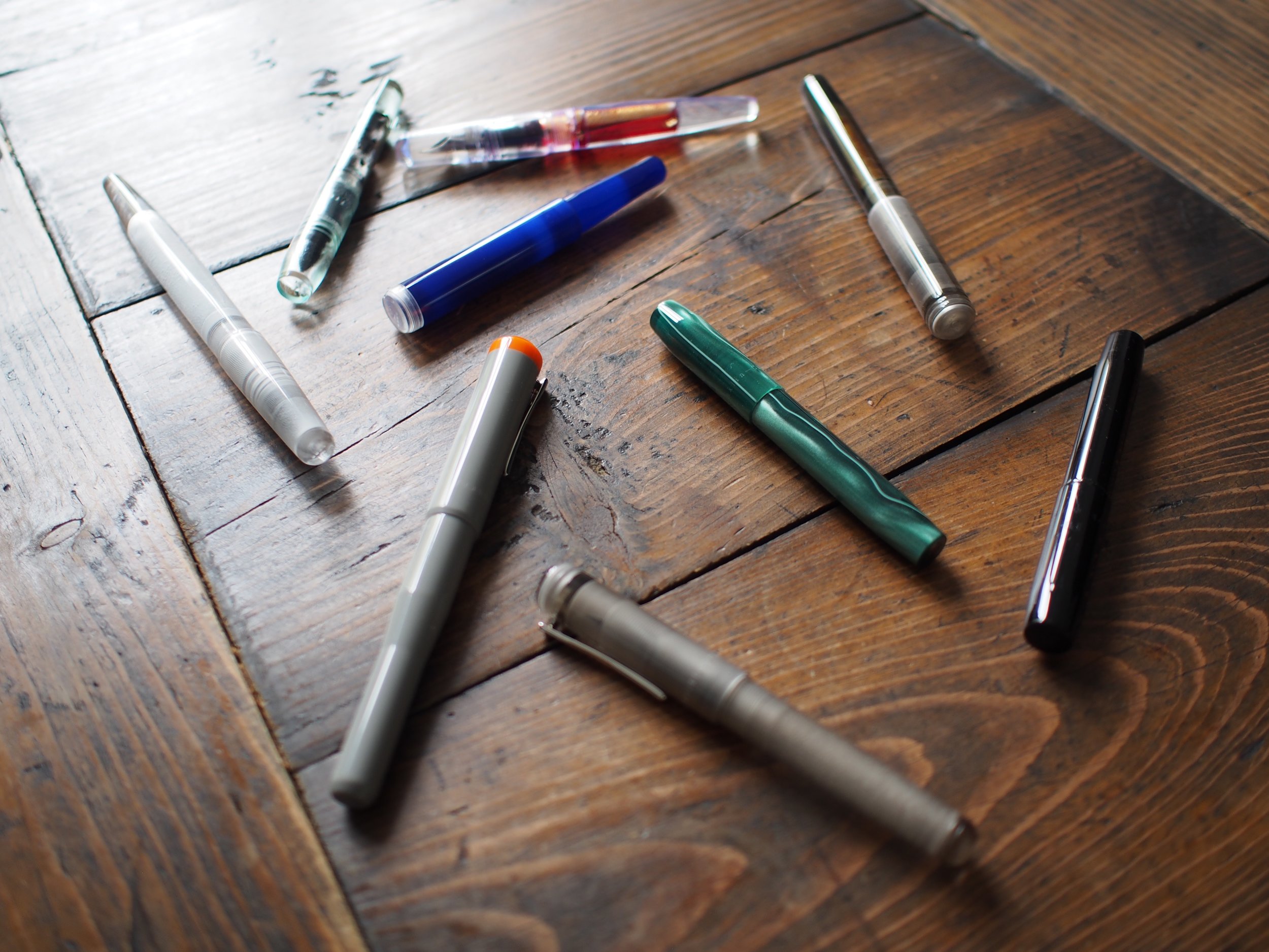 Every growing collection of FC pens