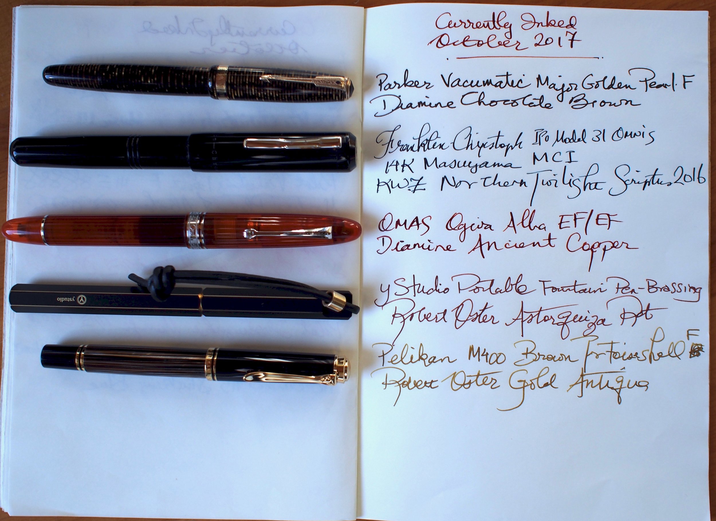 Pen and Ink Combos