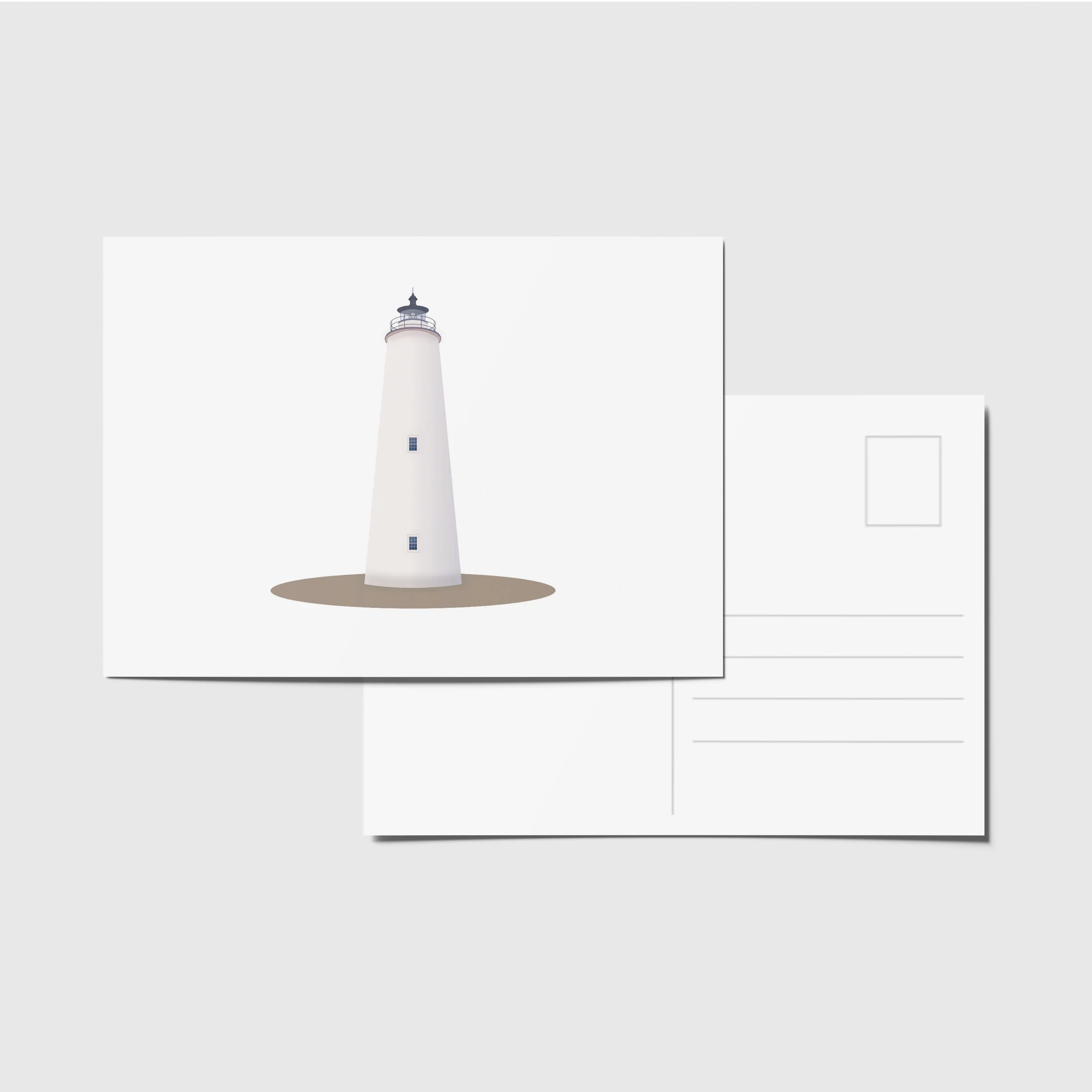 Ocracoke Lighthouse Postcard