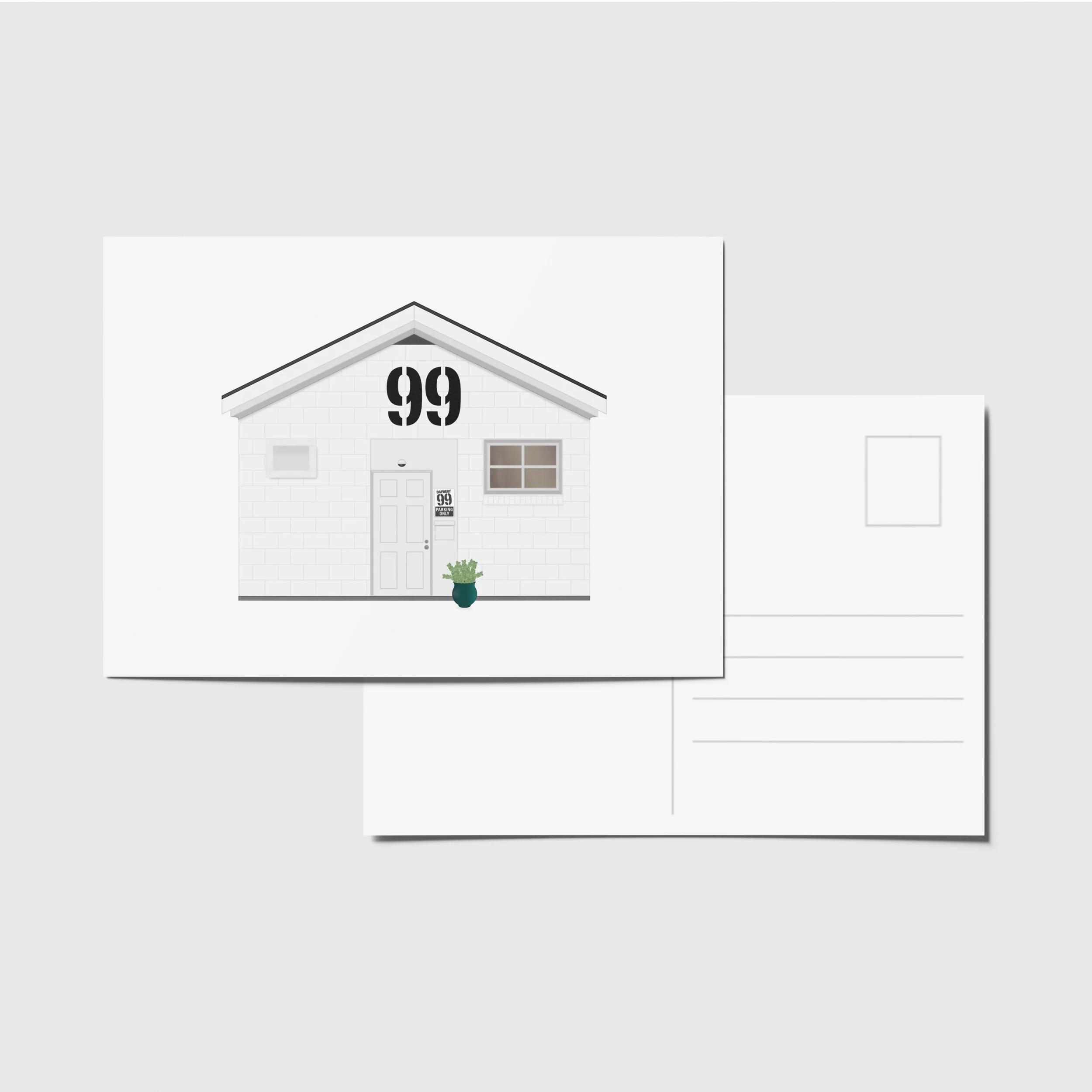 Brewery 99 Postcard