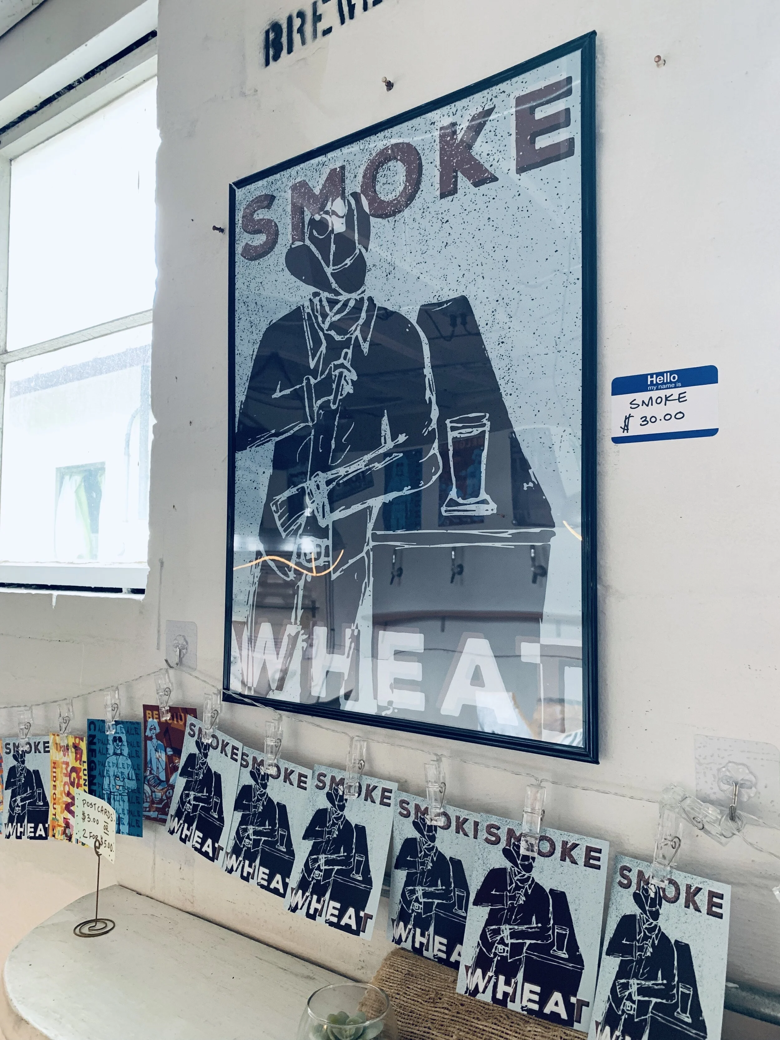 Smoke Wheat Poster