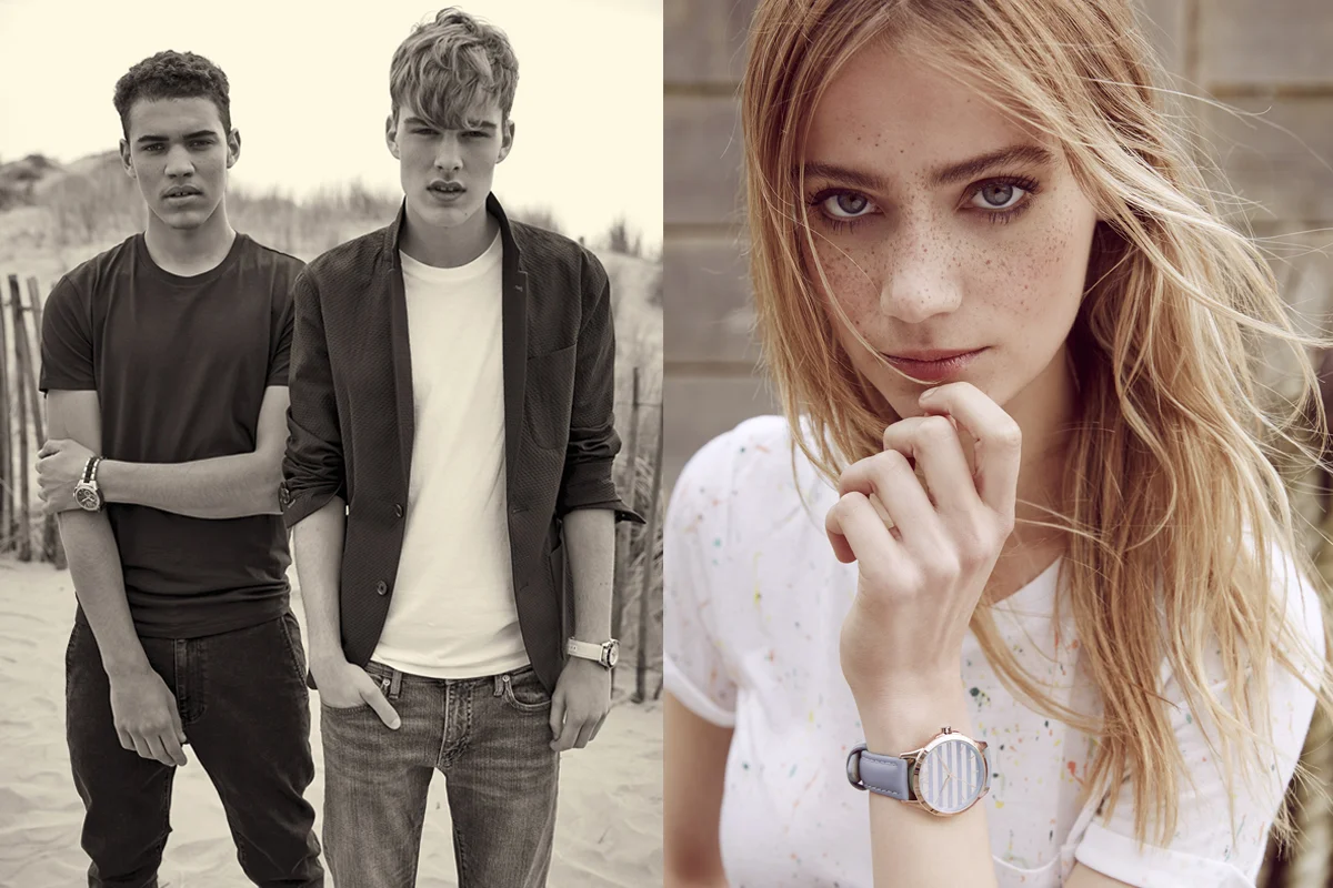 Armani Watch advertorial