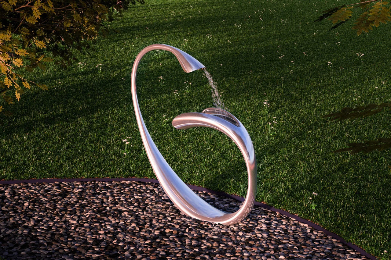 A few years ago Sybarite Architects designed this fountain for a competition organised by the Royal Parks. I produced this image for them to show it in all its glory.