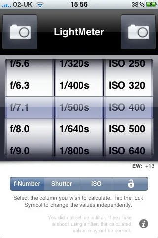 A very neat little app for anyone using a camera without a light meter. I’m just waiting to develop my first roll of film using it…