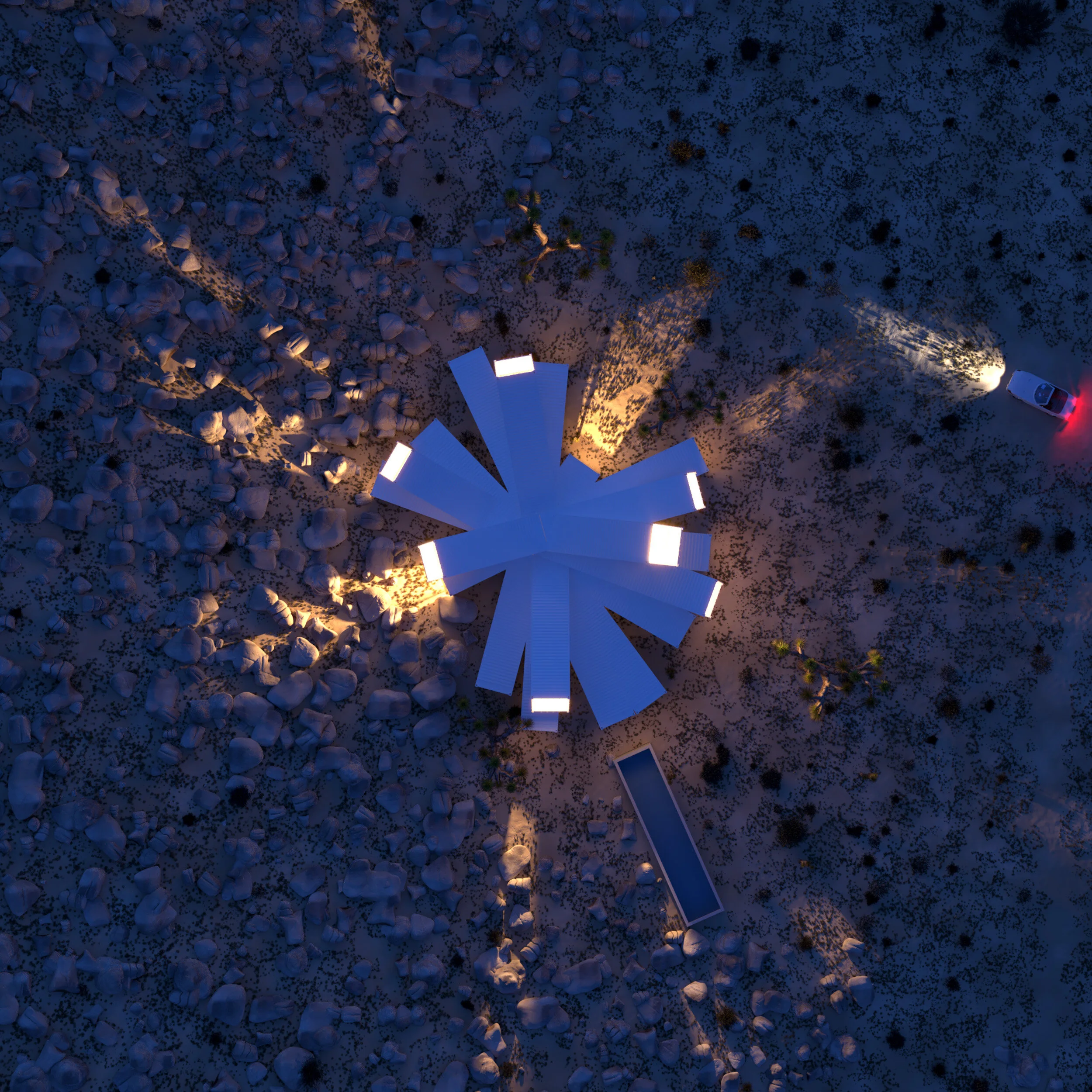 Joshua Tree Residence by Whitaker Studio