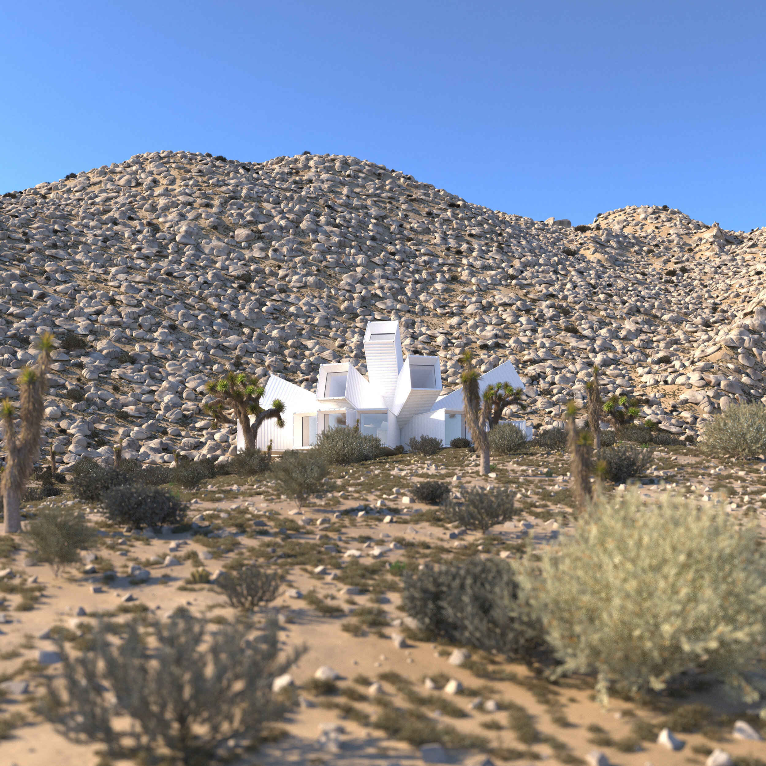 Whitaker Studio's Starburst House in Joshua Tree