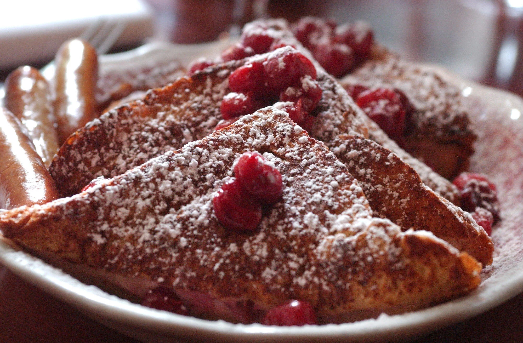 Award-winning Cherry Stuffed French Toast