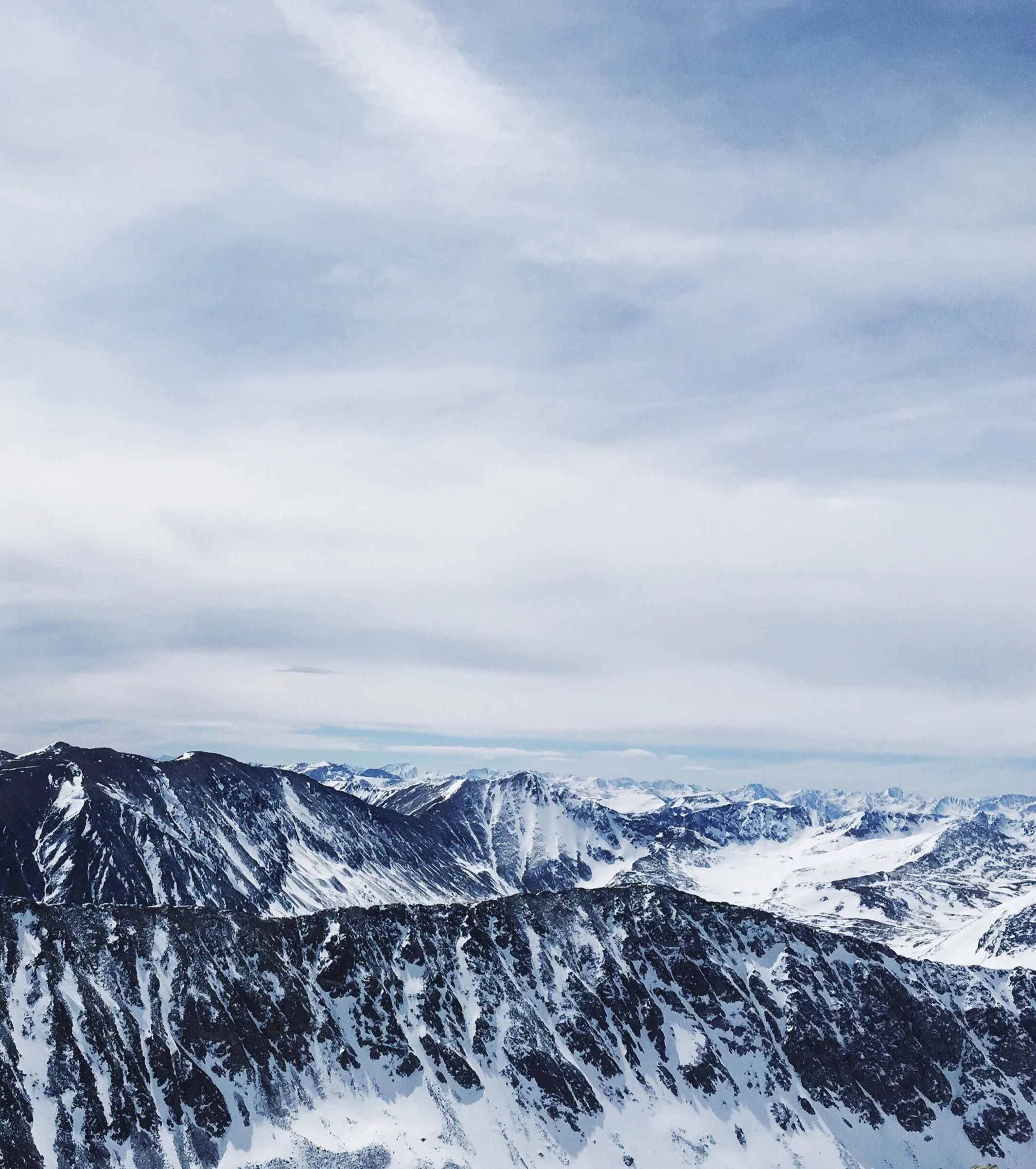 The view from the top of Quandary.