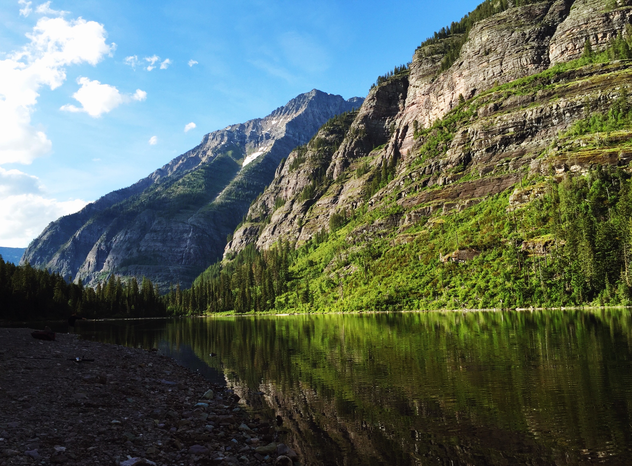 Avalanche Lake, Glacier National Park. 
