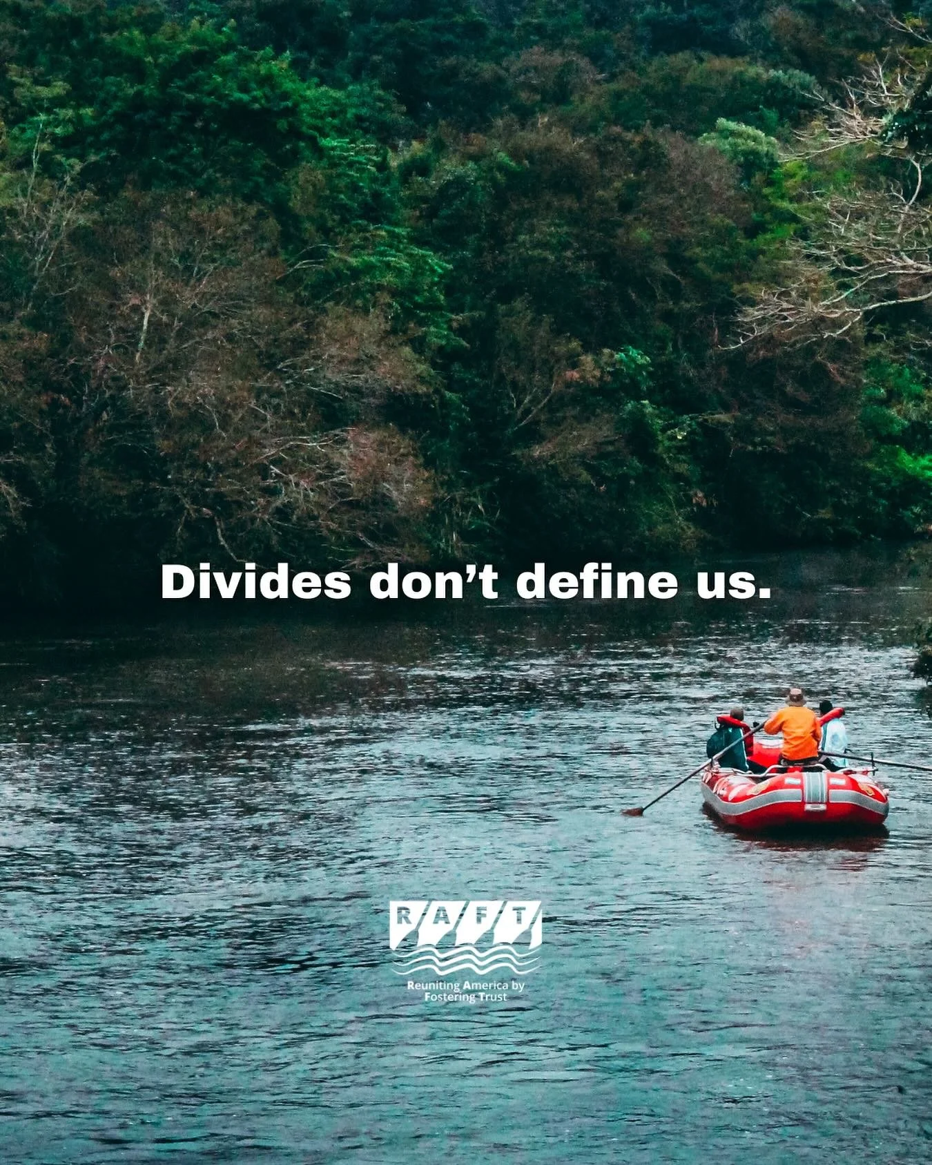 We&rsquo;re not bound by what separates us. Out here, the river writes a new story. ✨