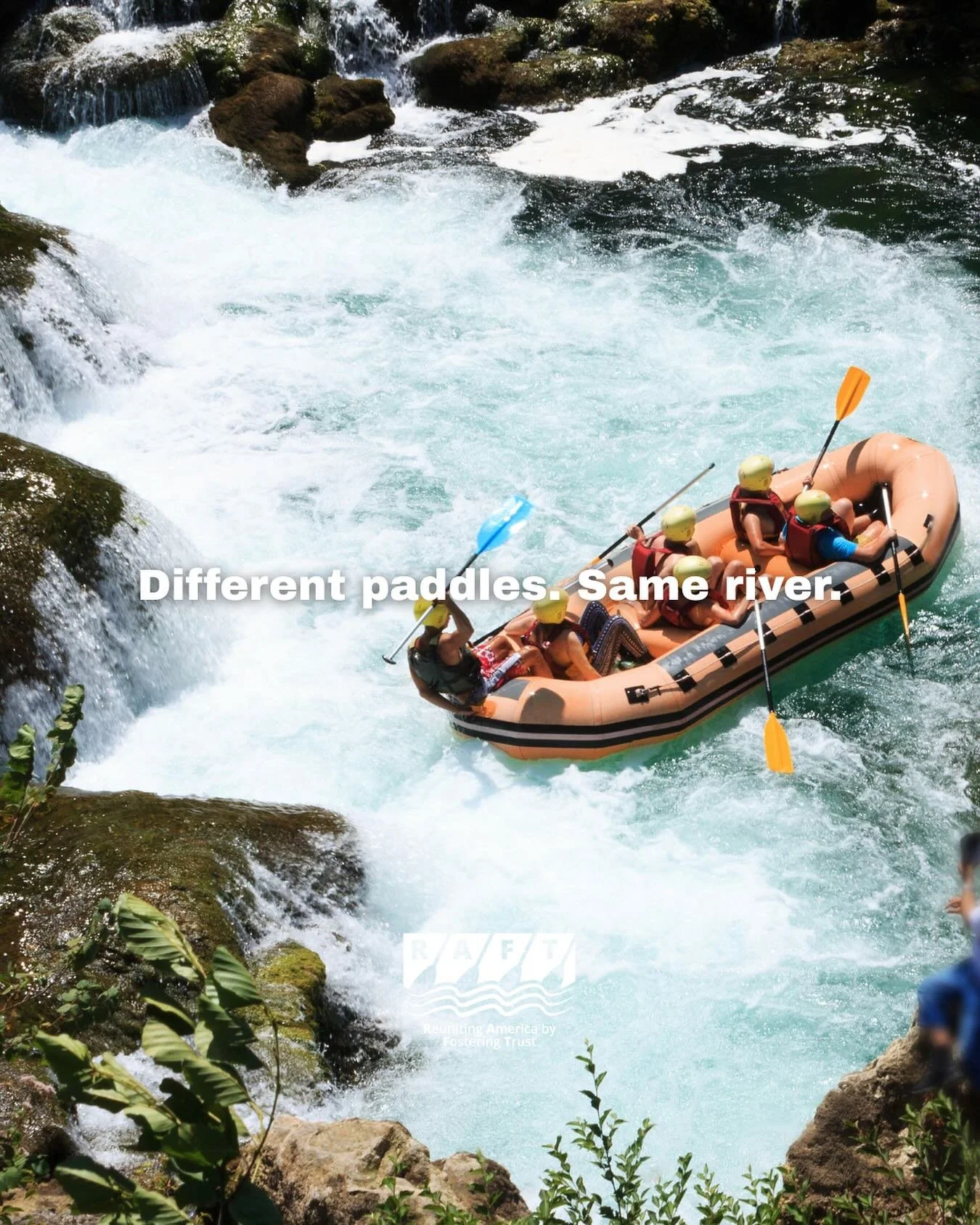 Your paddle may be different from mine, but we&rsquo;re still moving through the same water. 🌊