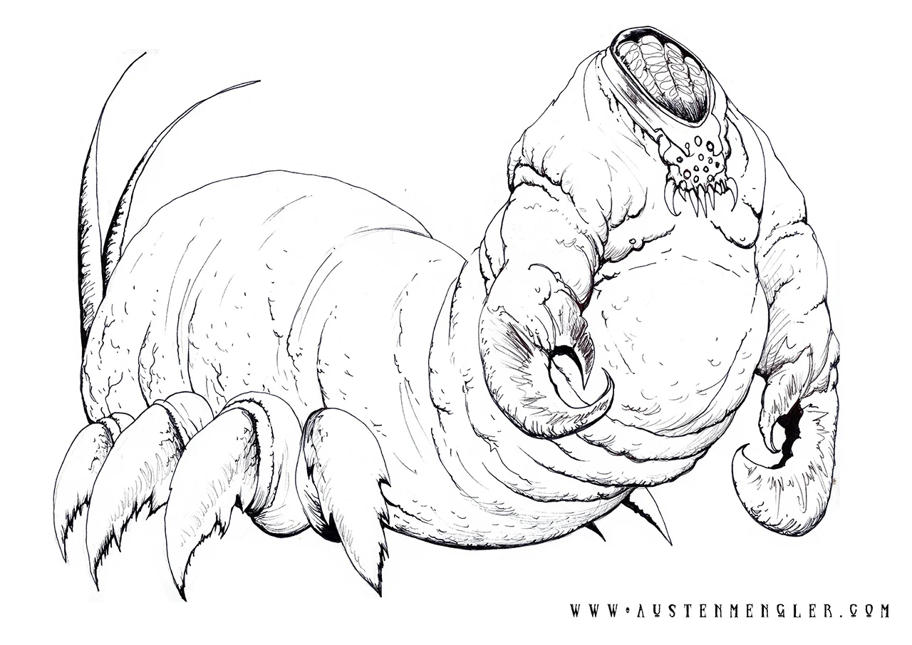 Scary Sketches The Art Of Austen Mengler