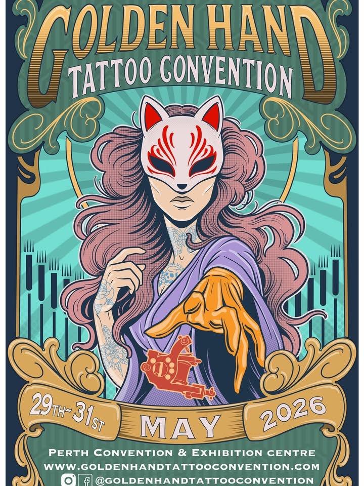 Golden Hand Tattoo Expo - Perth 2026