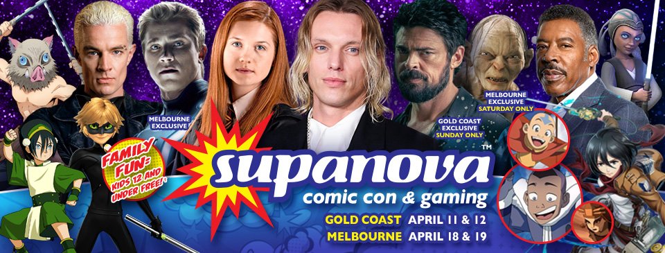 Supanova Comic-Con & Gaming - Melbourne 2026 (Guest) - Stand 27