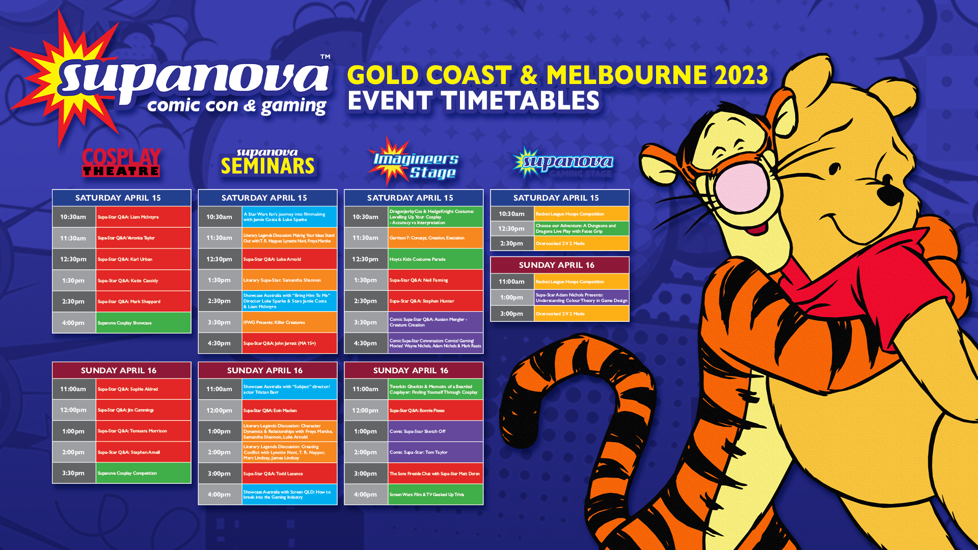 Supanova 2014 - Melbourne Event Programme by Supanova Comic Con