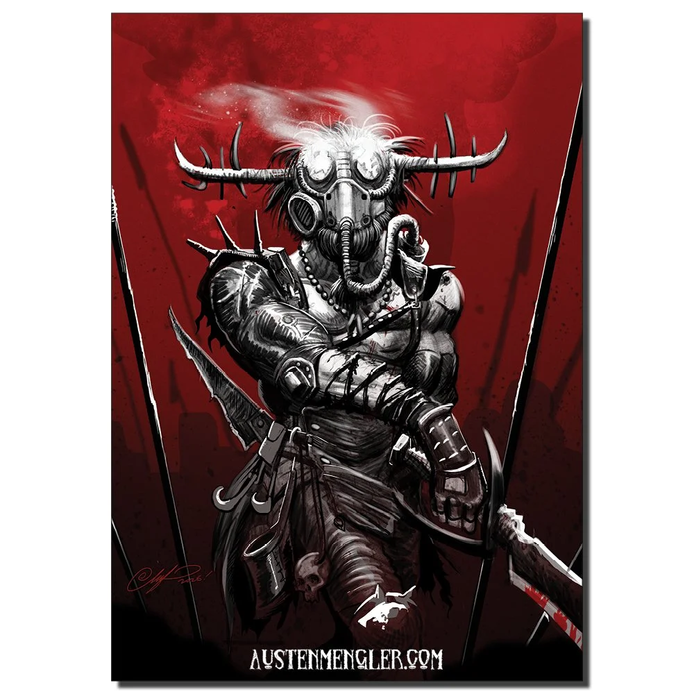 PSYCHO-VIVOR (2026) - Execution Series - Signed A3 Print