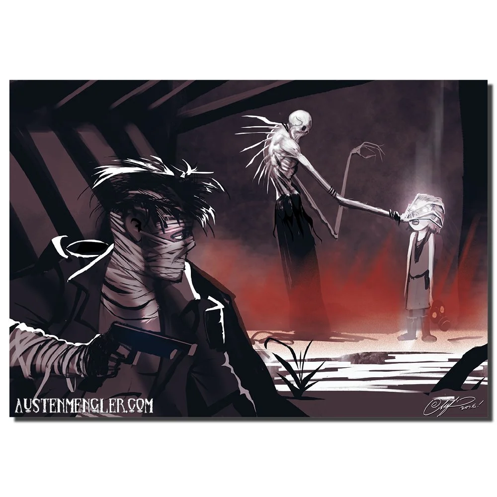 THE POSSESSION - 2026 - EXECUTION Series - Signed A3 Print