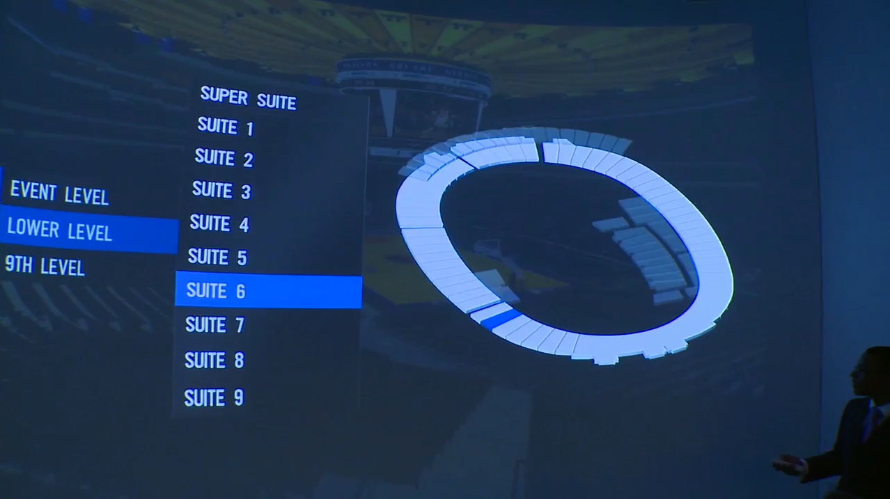Madison Square Garden - Sales Center Suite Simulator