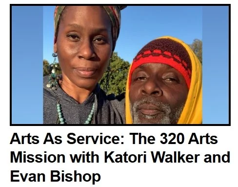  Image of an African American woman standing next to an African American man.  