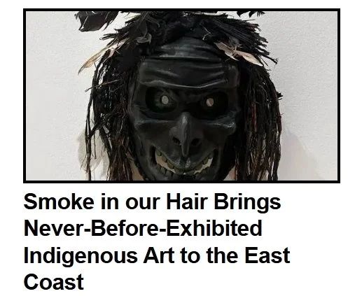  Image of a ceremonial Native American mask.  