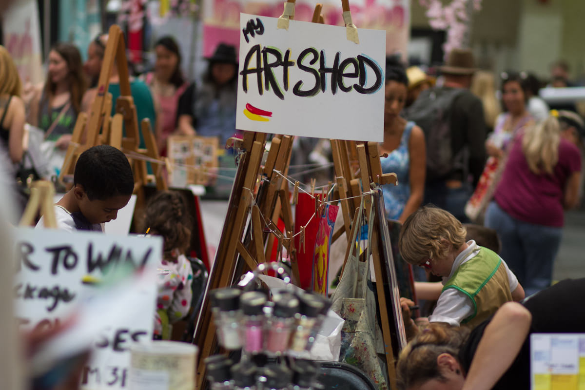 Art Shed at the Pet Expo