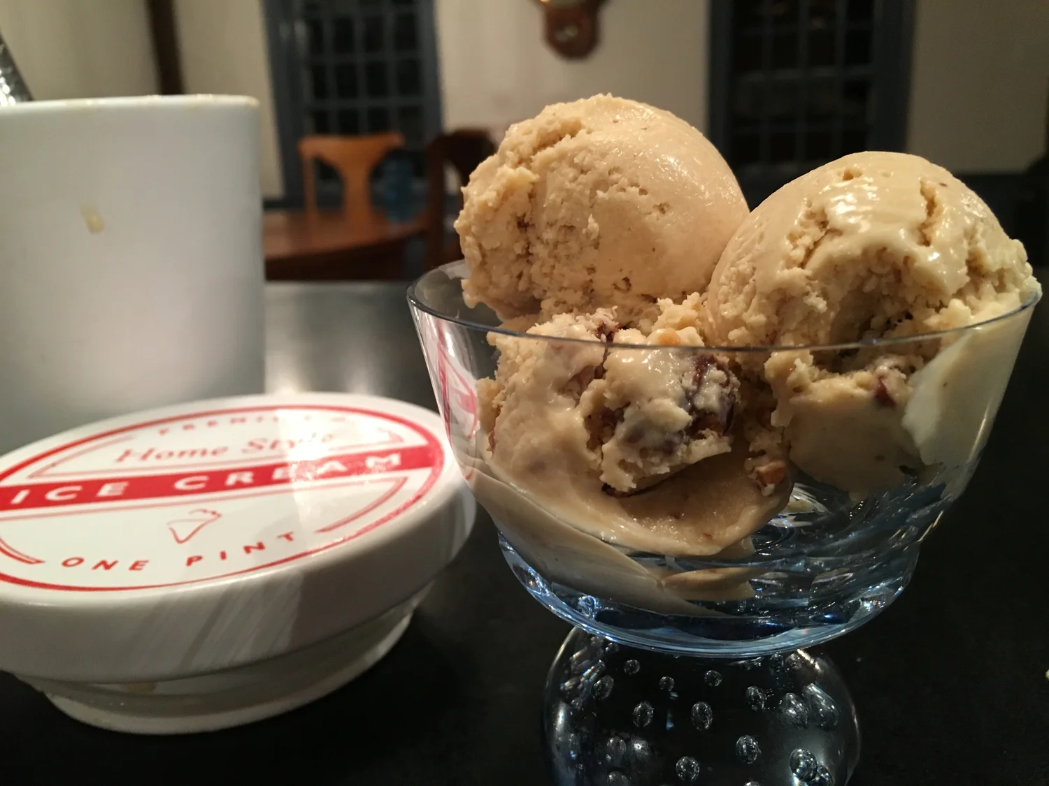 Balsamic Roasted Strawberry Mascarpone Ice Cream Butter Sugar