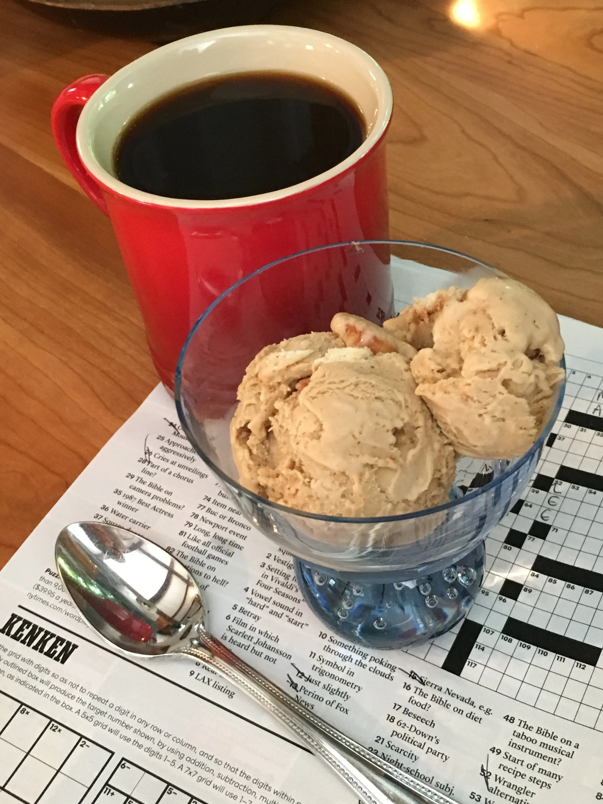 gluten free coffee & donuts ice cream