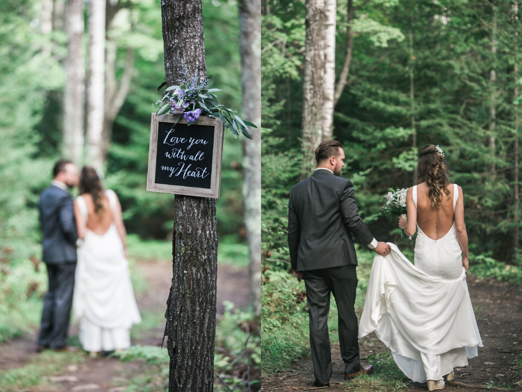 Kellie + Nick - Lovely Green Boho Chic Wedding