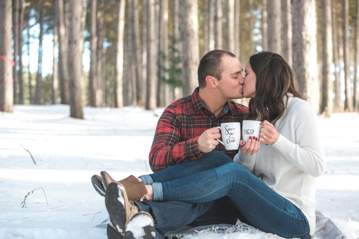 Brie + Tyler - Boho Campfire Outdoor Engagements