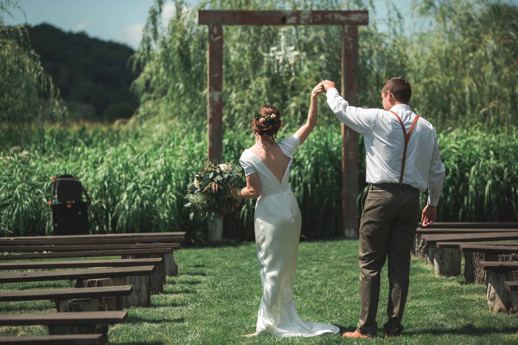 Emma + Kyler - Pepin Hidden Meadow Barn Wedding
