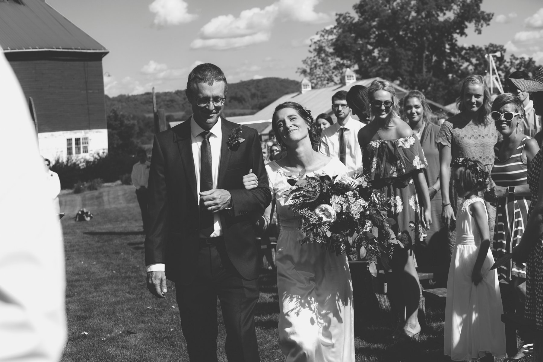 Emma + Kyler - Pepin Hidden Meadow Barn Wedding