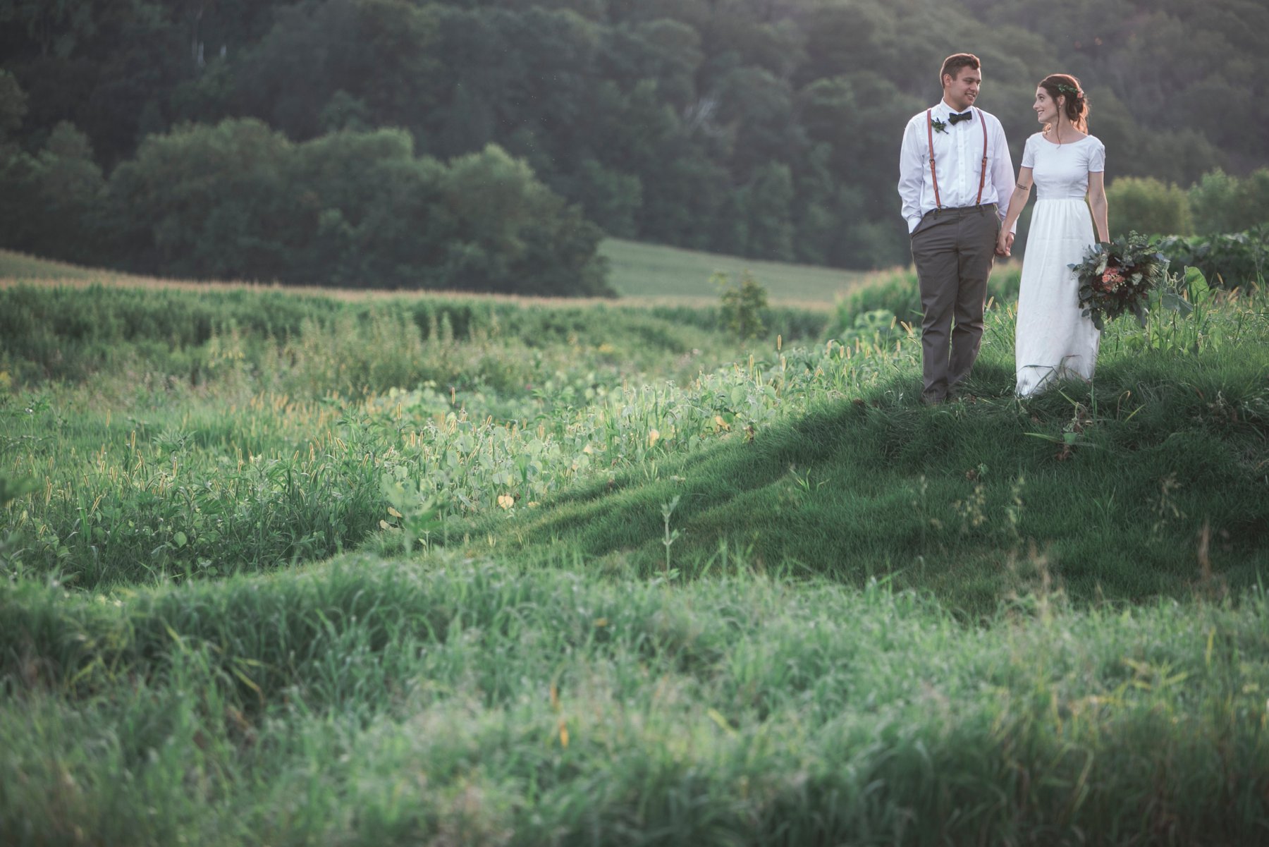 Emma + Kyler - Pepin Hidden Meadow Barn Wedding