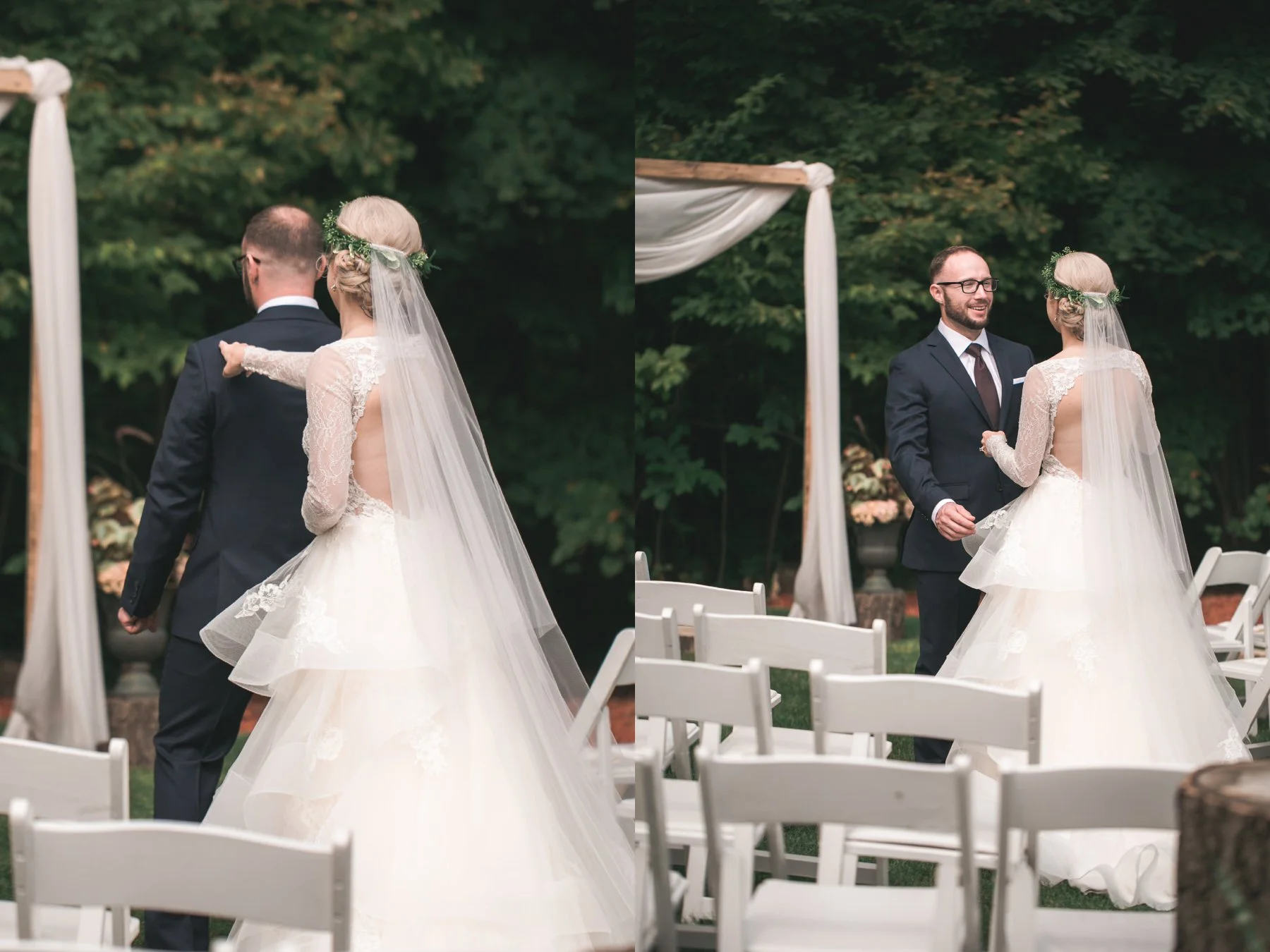Coty + Zach - Outdoor Fairbault Romantic Summer Wedding