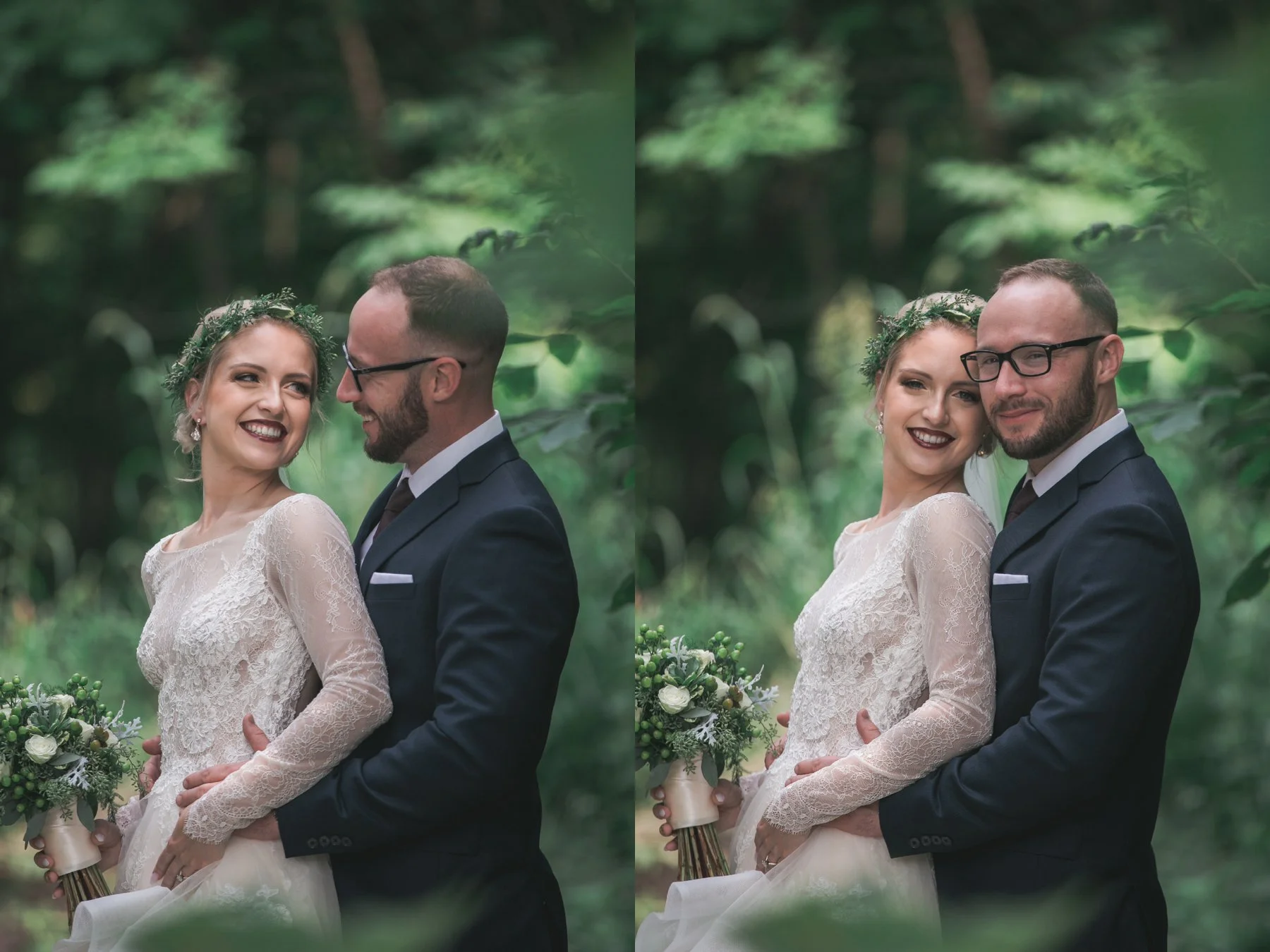 Coty + Zach - Outdoor Fairbault Romantic Summer Wedding