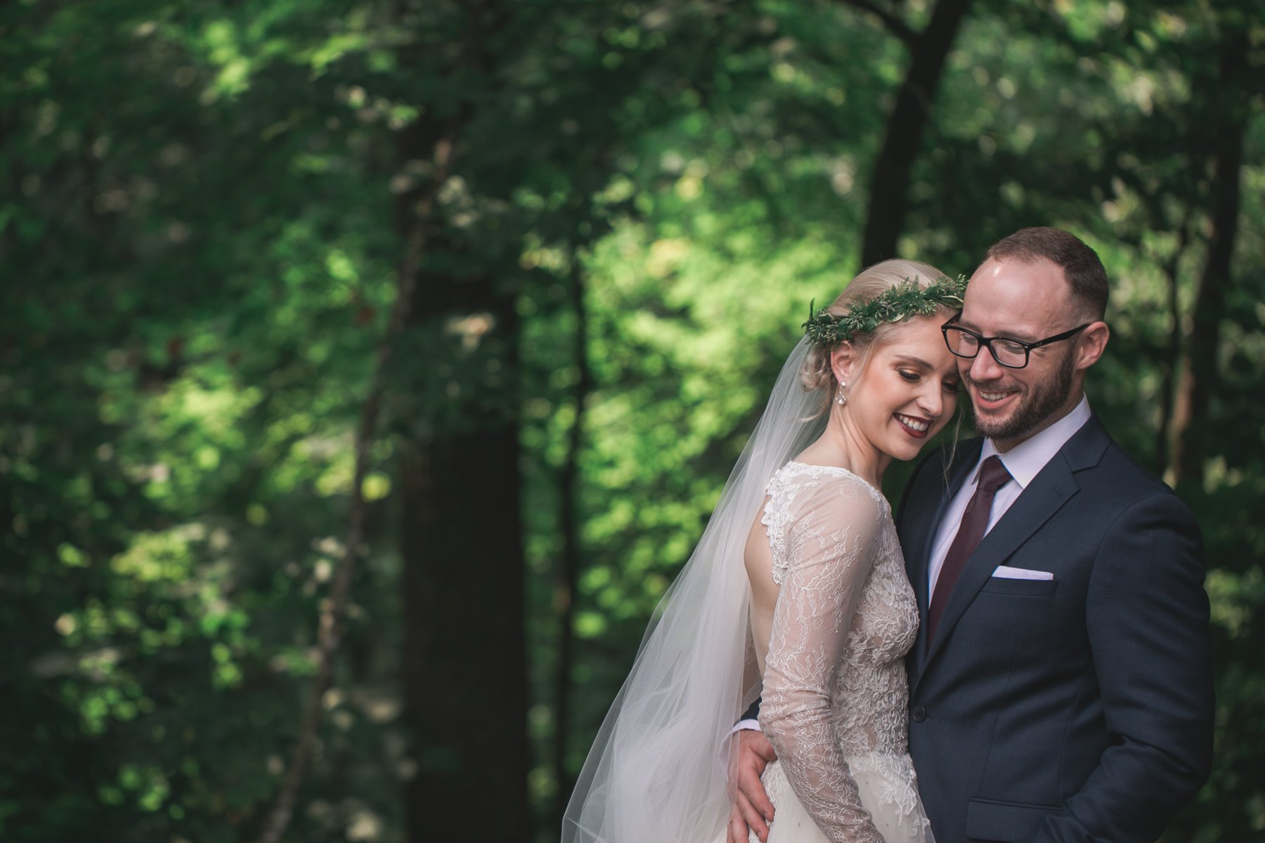 Coty + Zach - Outdoor Fairbault Romantic Summer Wedding
