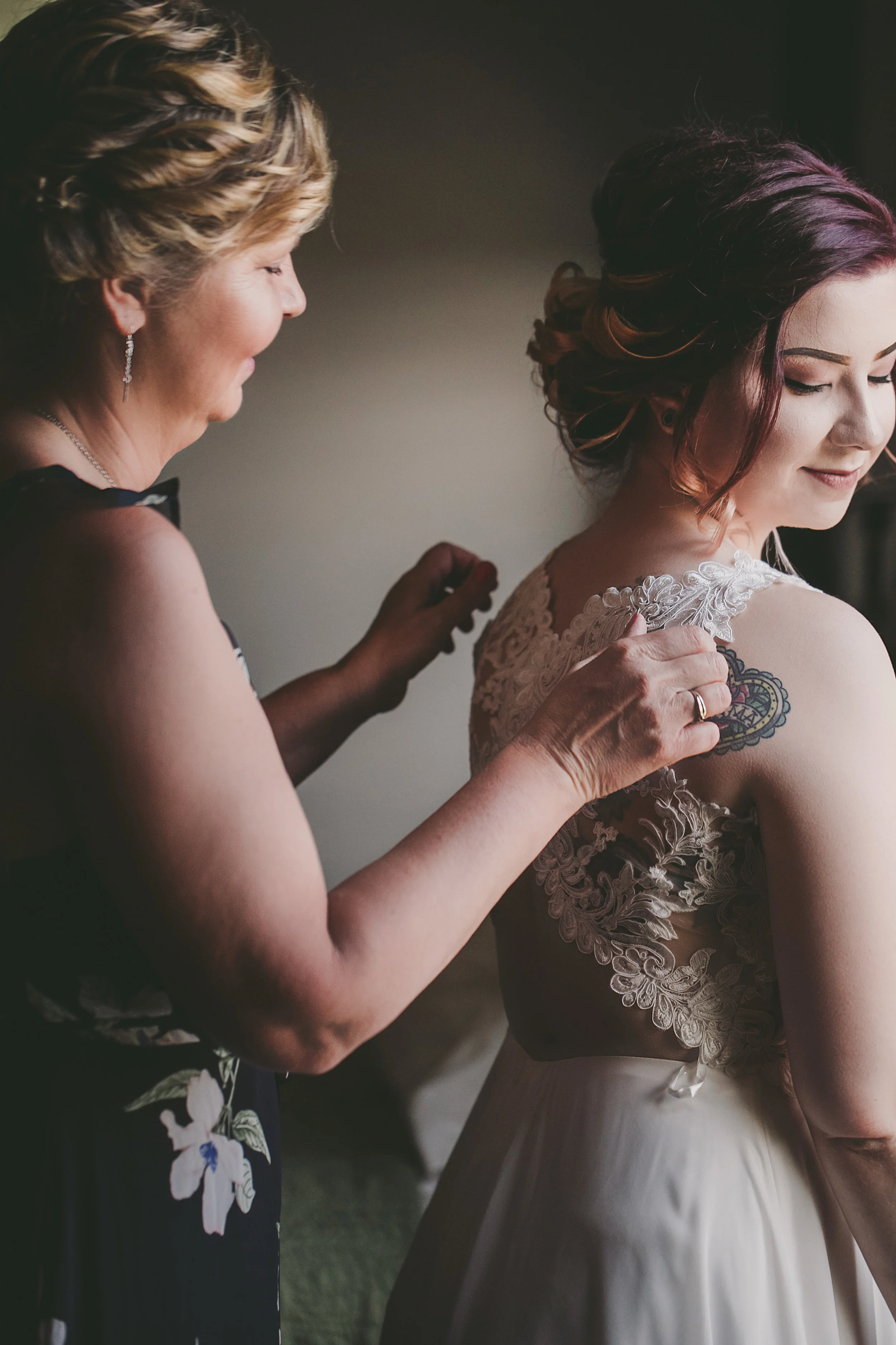 Amber + Dakota - Dramatic and Romantic Outdoor Wedding