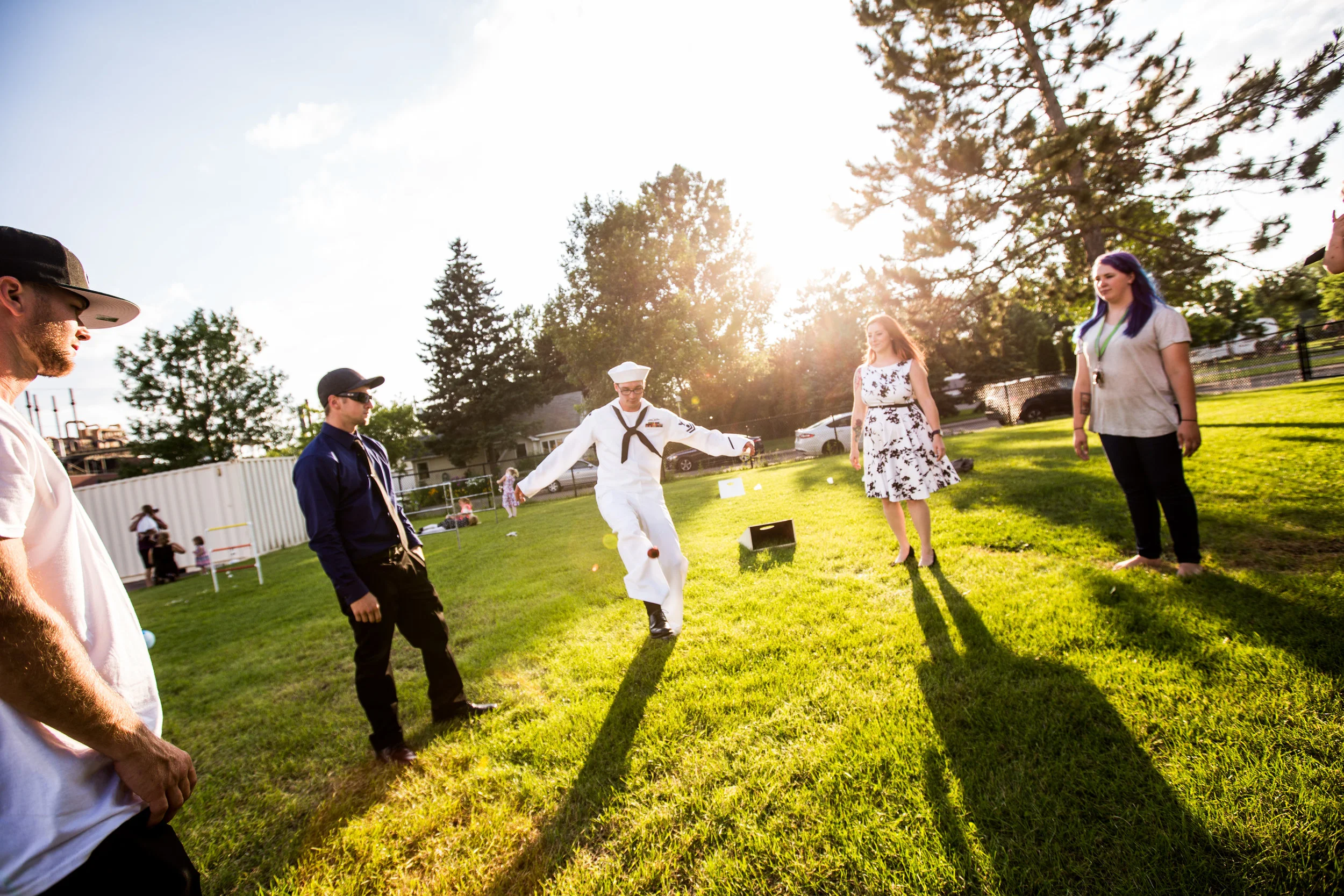 Amber + Dakota - Dramatic and Romantic Outdoor Wedding