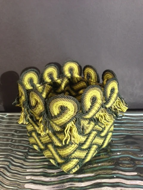 Waves of Green - Glass Insert