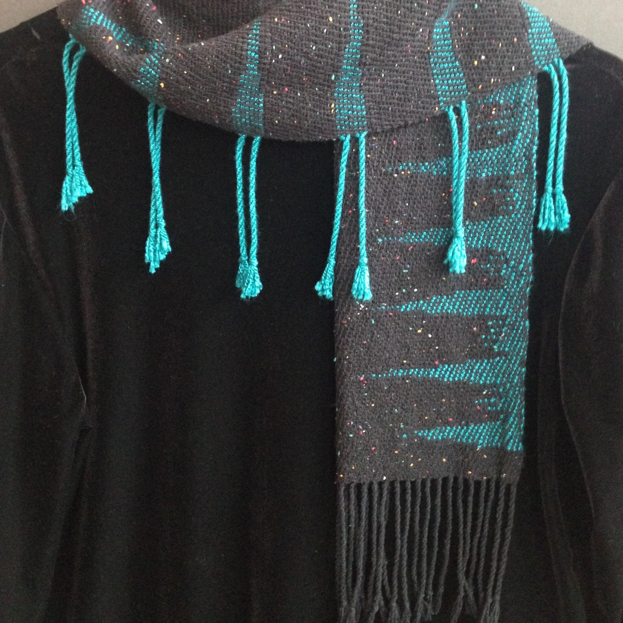 Silk and Tencel Clasped Weft