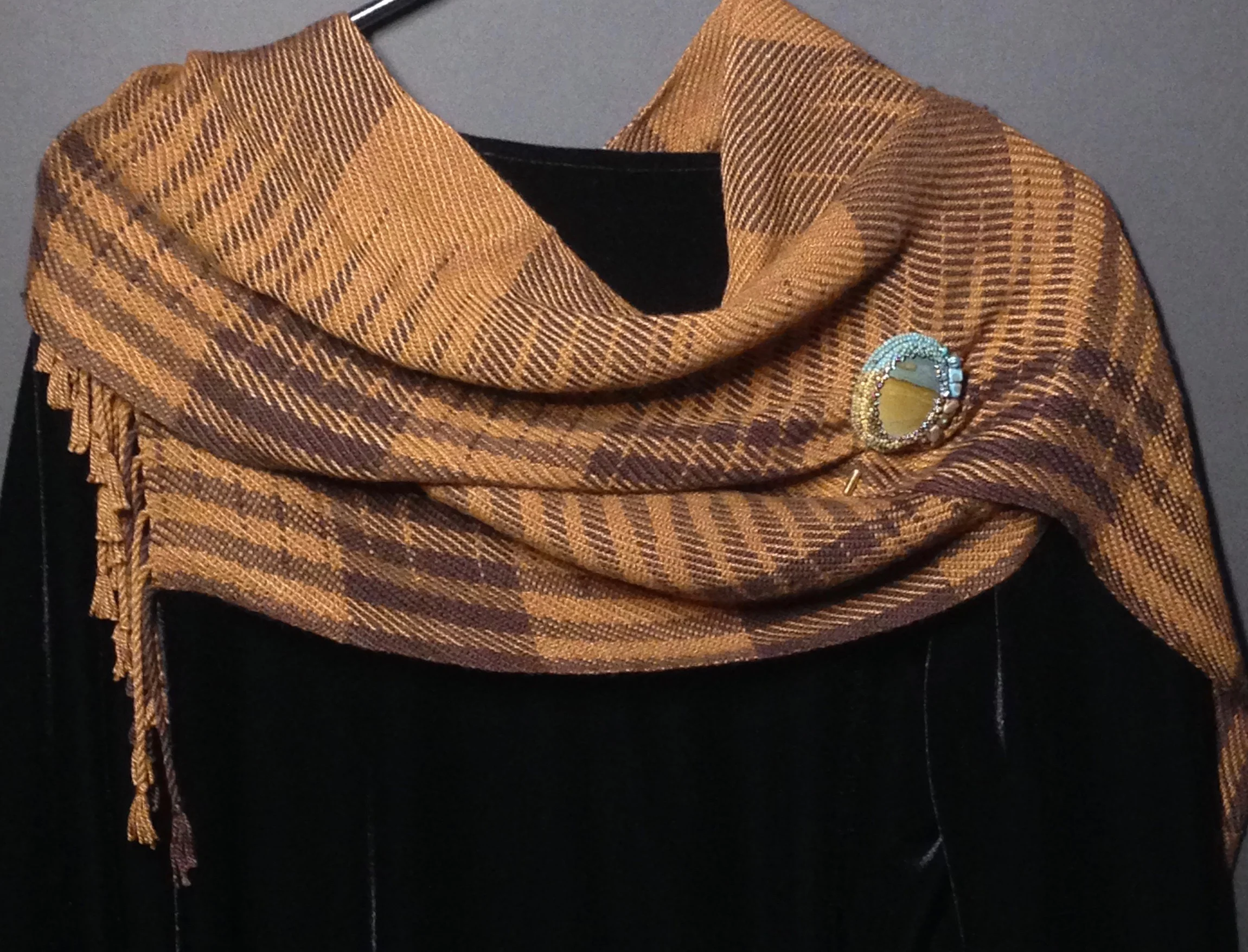 Clasped-weft