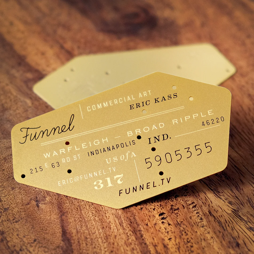 Funnel - Eric Kass Business Card