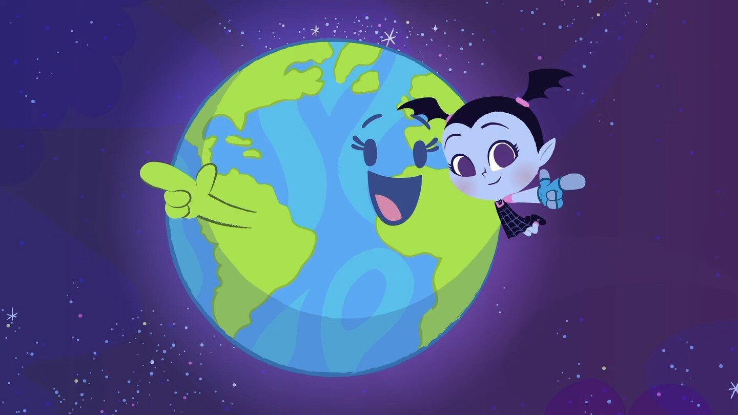 Happy Earth Day ✨🌎✨ from our Disney Junior Ready For Preschool shorts series!
.
.
.
.
#oddbot #earthday #disney #disneyjunior #vampirina #readyforpreschool