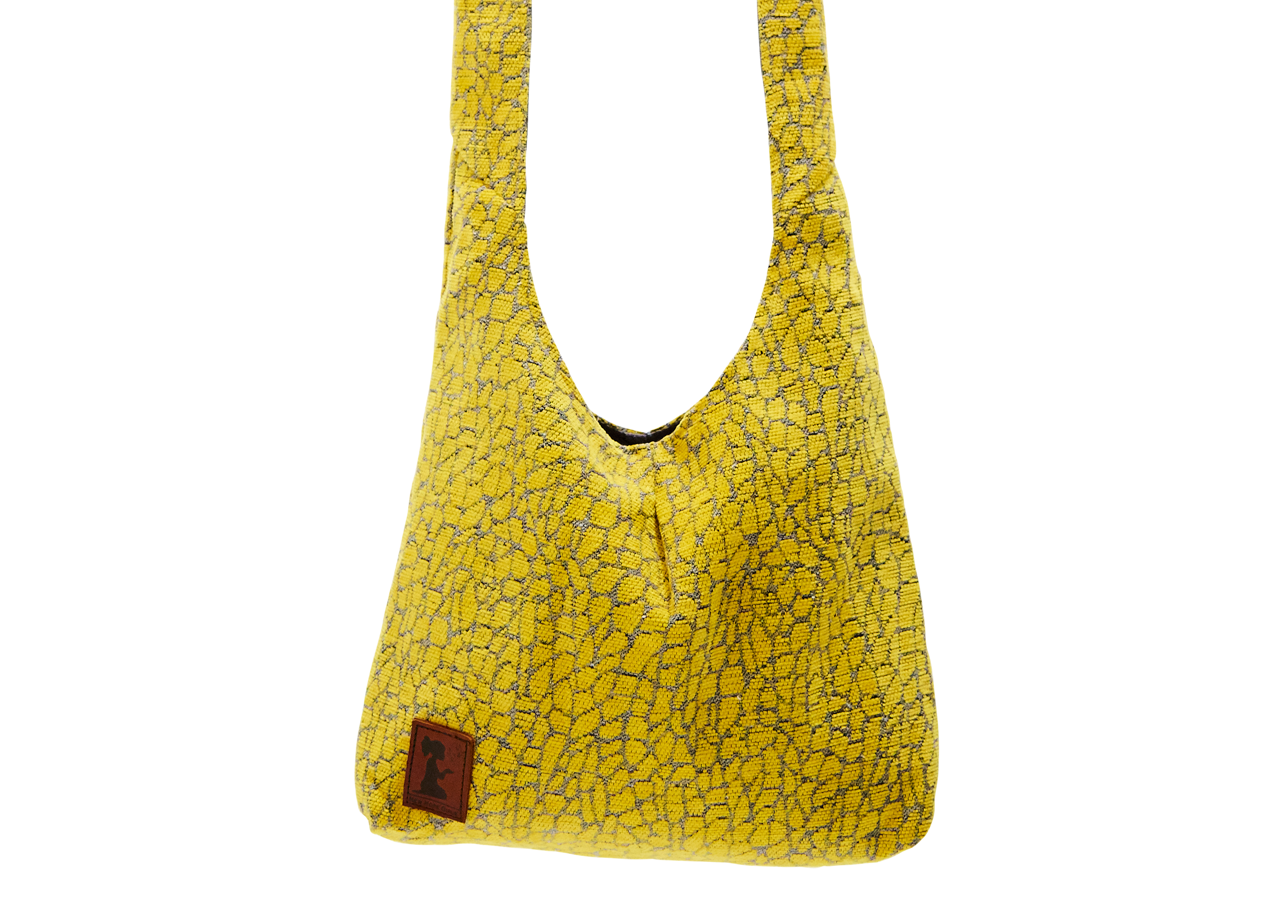 yellow croc bag
