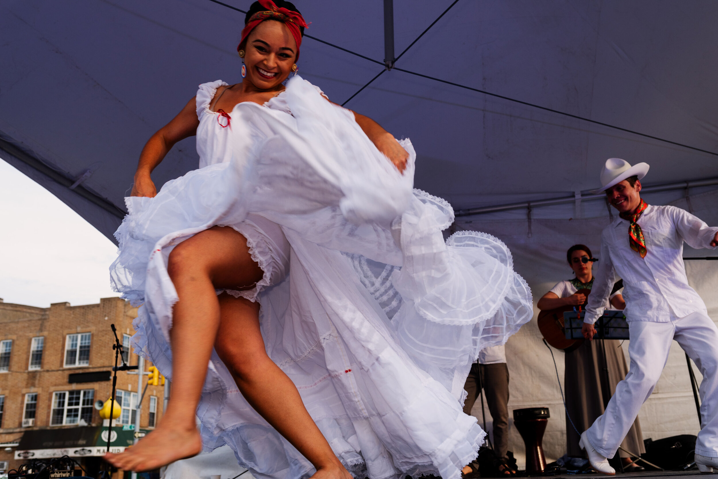 Ballet Nepantla sin Fronteras at the Celebrating Immigrant Culture Concert (2019), photo: Anna Rathkopf