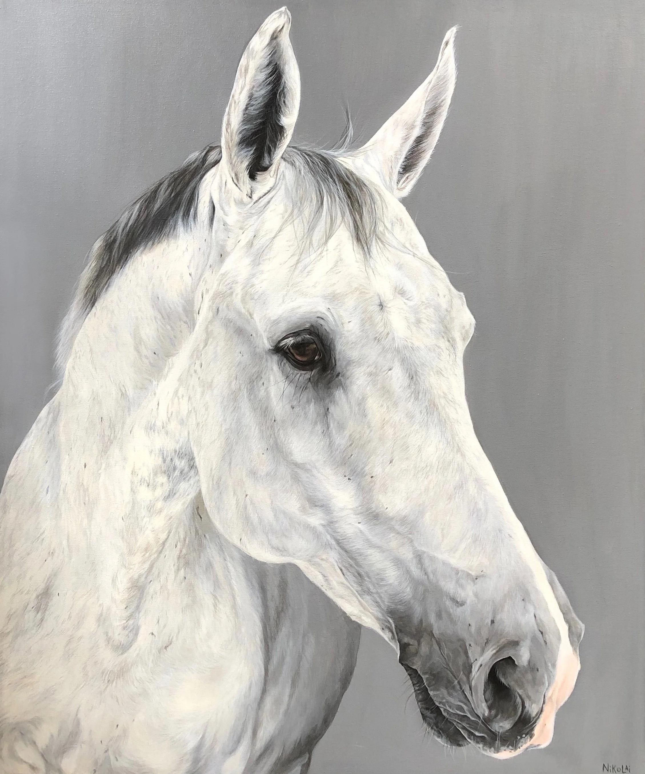  ESKALINA | Acrylic on gallery style canvas, 20 x 24 