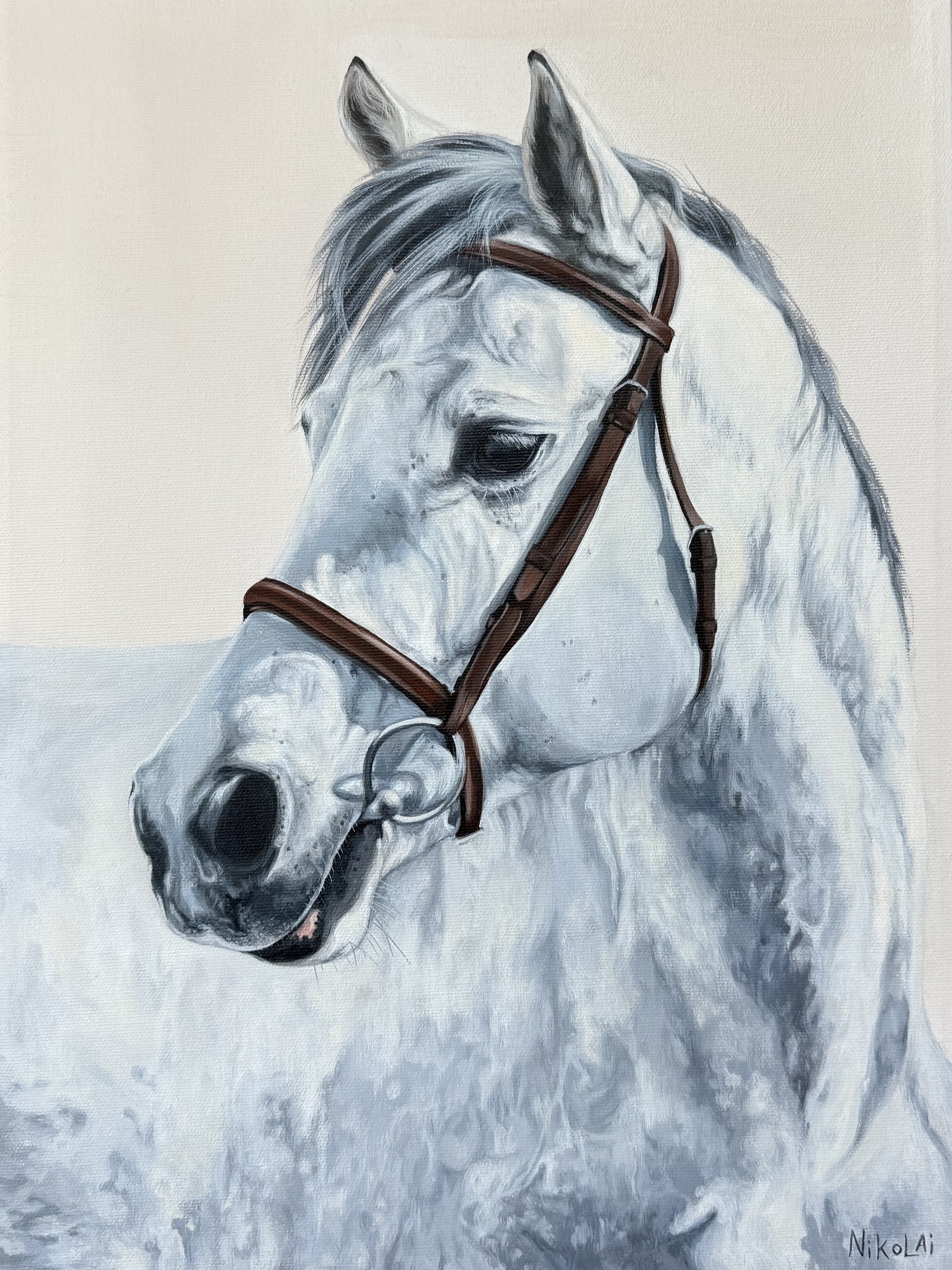  GRACE | Acrylic on gallery style canvas, 12 × 16 