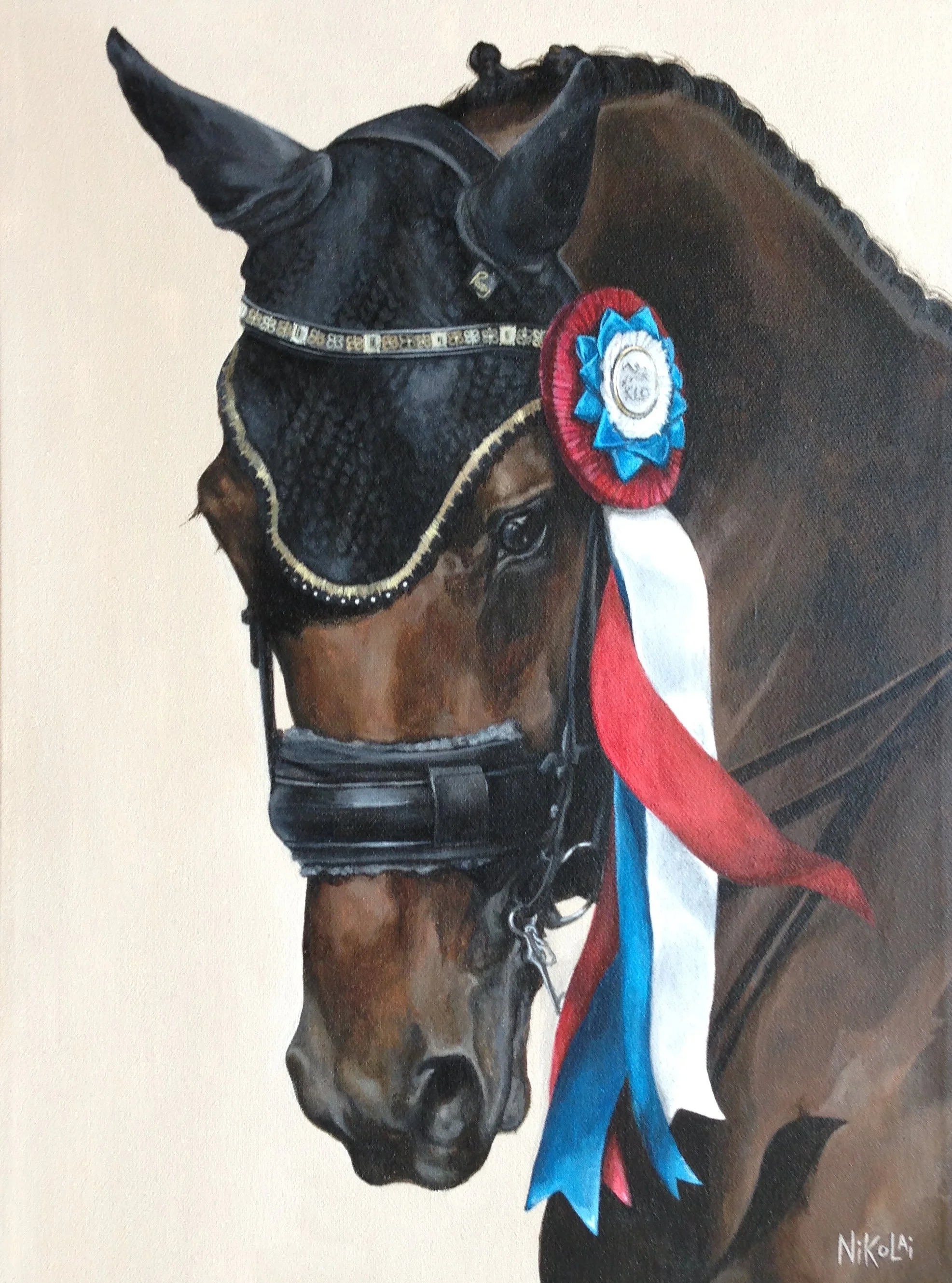  BRONTE | Acrylic on gallery style canvas, 12 x 16 